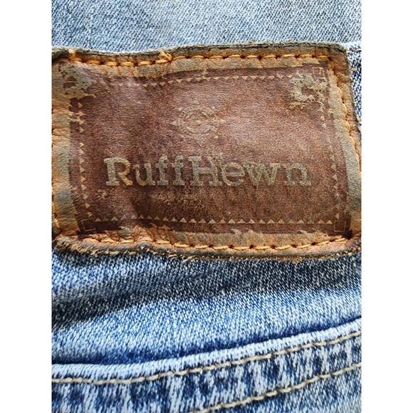 Ruff Hewn Women's Size 12 Blue Denim Jeans Size 12 - Picture 3 of 7